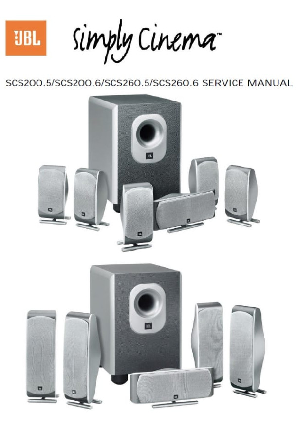 SCS200.5, SCS200.6, SCS260.5, SCS260.6 Ver.1